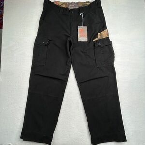 Wonderwall brand NWT Camo Black Utility Tactical Cargo Pants